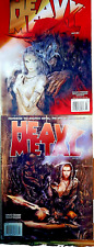 VTG Heavy Metal Magazine July 2011 and July 2010 issue VF Luis Royo Cover Art picture