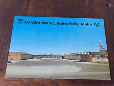 Haven Motel Idaho Falls Idaho Postcard picture