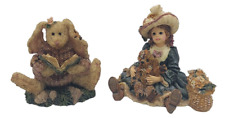 Lot of 2 Mixed Boyds Bears & Friends Collection Figurines - Yesterdays Child picture