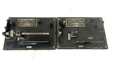 Edison Standard Phonograph Two (2) Bedplates *PARTS/REPAIR* picture