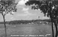 c1940s Pleasure Way at Arnold's Park, Lake Okoboji, Iowa Real Photo Postcard picture