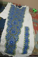 Vintage Embroidery Mirror Work Ethnic Textile India Kutch Banjara For Blouse picture
