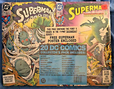 20 DC Comics Collector's Pack SUPERMAN DOOMSDAY 1992 SEALED  picture