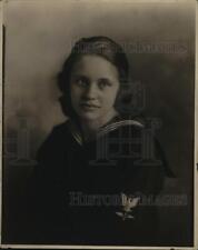 1923 Press Photo Greita Stoddard girl preacher picture
