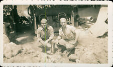 1943-5 WWII US Navy 58th NCB Seabees South Pacific Photo #5 two welders at ? picture