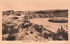RPPC Sepia Postcard NM Aztec New Mexico-Aztec Ruins-Antique Vintage c1928 D1 picture