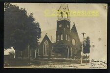 Rppc Lutheran Church Manheim Pa Pennsylvania 1907 Old Real Photo picture