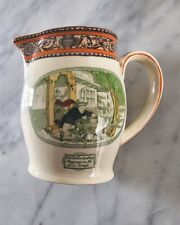  Adams China Dickens Orange Creamer - Old Weller ducking Striggings in the horse picture