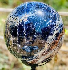 Customized Sodalite Sphere, Large Crystal Ball, Gemstone Sphere, Chakra Healing picture