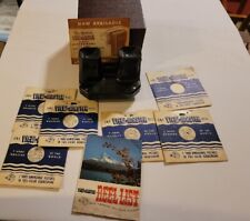 Vintage 1950s Sawyer’s Bakelite VIEW-MASTER Stereoscope 21 Reels & Library Case picture