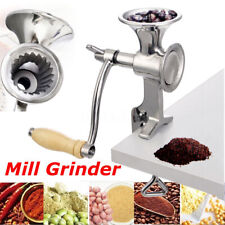 Portable Manual Coffee Grinder Stainless Steel Bean Corn Grain Wheat Nuts Mill picture