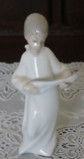 VINTAGE Lladro Nao Porcelain Figurine Angel Playing Mandolin, Spain picture