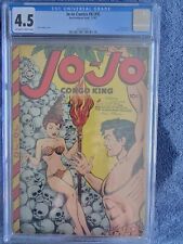 Jo Jo Comics #8 (#9)  1947  CGC4.5 OW/W Jack Kamen Skull Cover GOOD GIRL Scarce picture
