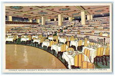 c1940's Terrace Garden Wonder Restaurant Morrison Hotel Chicago IL Postcard picture