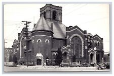 RPPC Saint Paul's Methodist Church, Lincoln Nebraska NE Postcard picture