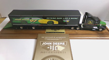 NASCAR 1:18 John Deere 1997 Team Transporter with COA and display case~RARE picture