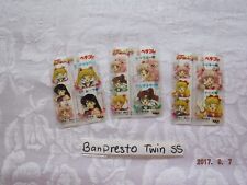 3 Vintage Sailor Moon Trading Cards LOT ဗ Banpresto Twin SS Clear Mini picture