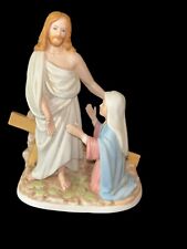 Vintage Homco Resurrection Morning 1994 Jesus Easter Figurine.  READ picture