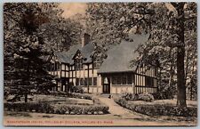 Wellesley Massachusetts 1912 Postcard Shakespeare House Wellesley College picture