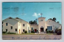 Dunedin FL-Florida, Methodist Church, c1961, Vintage Postcard picture