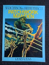 1979 Bernie WRIGHTSON'S SWAMP THING 2 Patchwork Maiden SC FN 6.0 Runepress picture