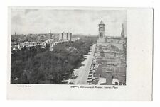 Aerial View Commonwealth Ave. Boston,Mass, Antique UDB Unposted C.1905 Postcard picture