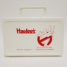 Vintage Ghostbusters II Hardee’s Promotional Plastic Lunch Box Pencil Box 1989 picture