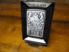 LUCKY 7'S 777 SLOT DICE HORSESHOE EMBLEM ZIPPO LIGHTER MINT IN BOX 2020 picture