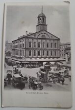 Faneuil Hall Boston Massachusetts MA Antique vintage Postcard Unused 1901-07 picture
