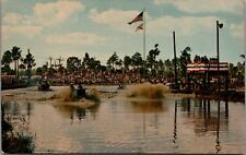Vintage Swamp Buggy Races Naples Florida Postcard D355 picture