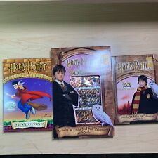 Vintage New x3 Harry Potter & Sorcerers Stone Valentines Cards Foil 2000 2001 picture