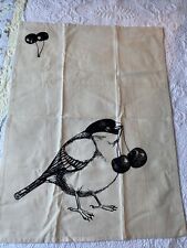 CTW Home Collection Backroads Bird Cherries Cotton Tea Towel 20” x 27.5” picture