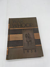 Norwich University WAR WHOOP Yearbook 1938 Norwich VT rare military picture