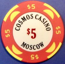 $5 Casino Chip. Cosmos, Moscow, Russia. X61. picture