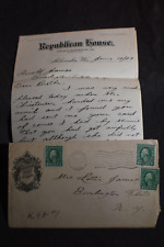 1909 The Republican House, Milwaukee, Wis. Envelope & Letterhead picture