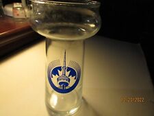 Vintage CN Tower Glass w/ Sticker- Toronto Canada (6 1/2