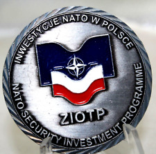 SUPER RARE NATO Security Investment Program 1.96 INCH Challenge Coin picture