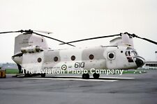 Iranian Air Force Vertol CH-47C Chinook 4-201 at Le Bourget (1971) Photograph picture