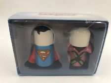 DC Justice League Ceramic 4in Salt & Pepper Shaker AA01B45016 picture