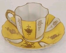 Vintage Ardalt Lenwile Miniature Demitasse Cup & Saucer Japan #6190 picture