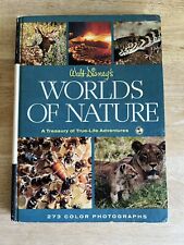 Walt Disney's Worlds of Nature Hardcover Book True Life Adventures Vintage 1974 picture