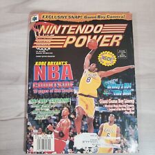 1998 Nintendo Power #107 Kobe Bryant Lakers Cover NBA Courtside Hoopla  picture