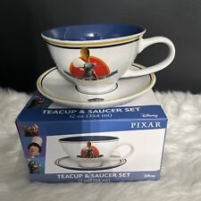 Disney Pixar Ratatouille Chez Remy Ceramic Teacup and Saucer Set picture