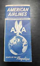 1947 American Airlines Complete System Timetables Brochure  RRP 137 picture