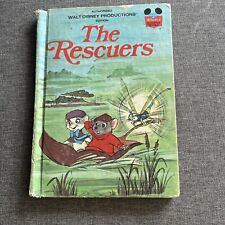 Vintage Disney Hardcover Book, The Rescuers, 1977 picture