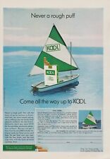 1971 Kool Cigarettes - Sea Snark Sailboat Offer - Order Form - Print Ad Photo picture
