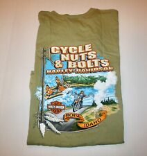 Cycle Nuts & Bolts Harley-Davidson Boise, Idaho T-Shirt NWT - Size 2X picture