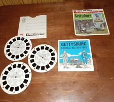 Gaf A636 Gettysburg National Military Park ViewMaster 3-Reels Packet w/Booklet picture