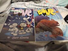 Jeff Smith's Bone #1/#2 Rare 7th Print Signed Jeff Smith 1st App of Bone,Thorn picture
