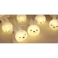 Miffy Garland 8 Light 180cm Rabbit Cute Decoration Interior Kids Room USB picture